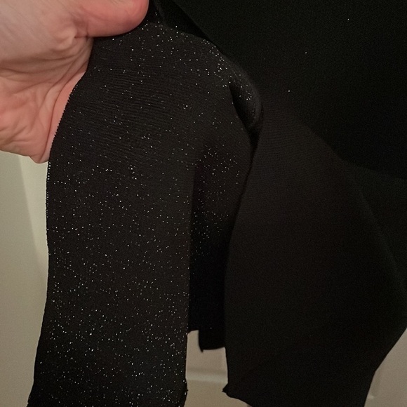 RVN black and silver skater dress - Picture 6 of 11